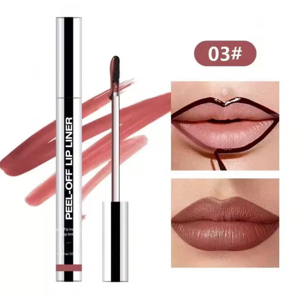 Waterproof Lip Liner Peel Off Lip Stain